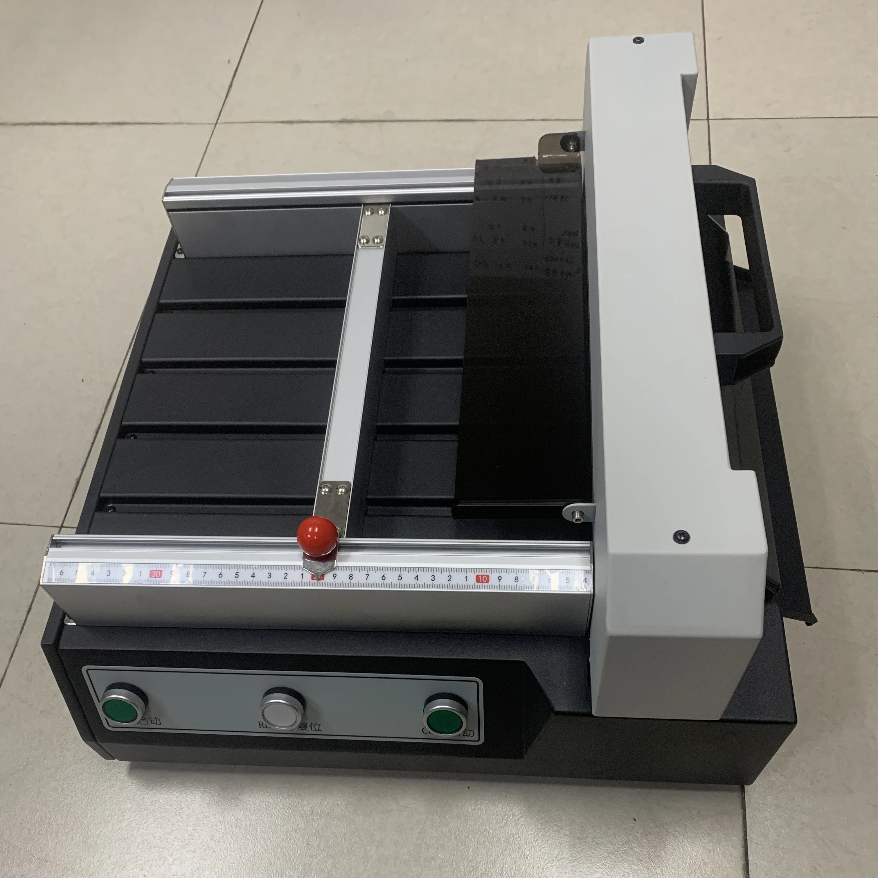 Desktop Guillotine Paper Cutter 13 Inch Electric Paper Cutting Machine