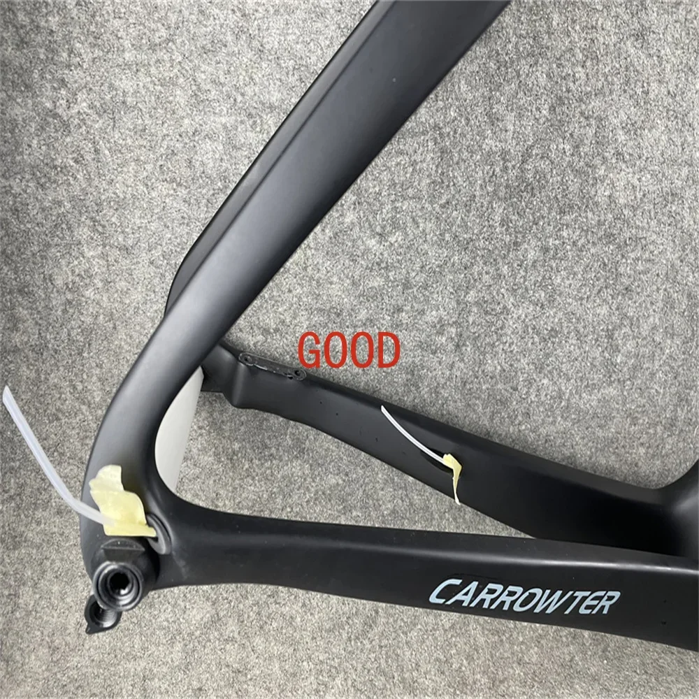 Рама шоссейного велосипеда T1000 на заказ, матовая карбоновая рама UD, комплект дорожной рамы с рулем BB79