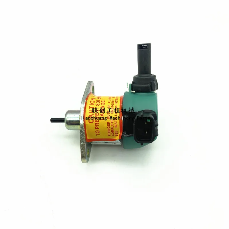 

For Kubota KX D1105/V1505 Engine stall solenoid valve 17208-60016 Flame extinguisher switch excavator accessories