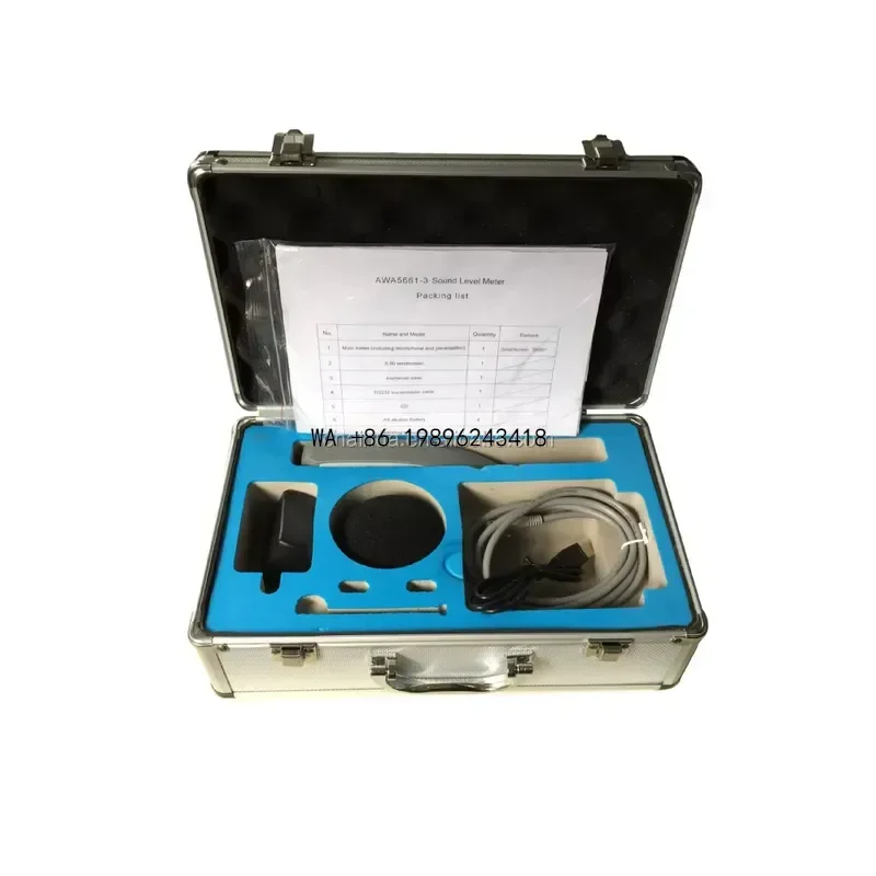 Wmwmnu for AWA5661-1 Professional Class 1 Sonometer Sound Level Meter Noise Sound Level Tester