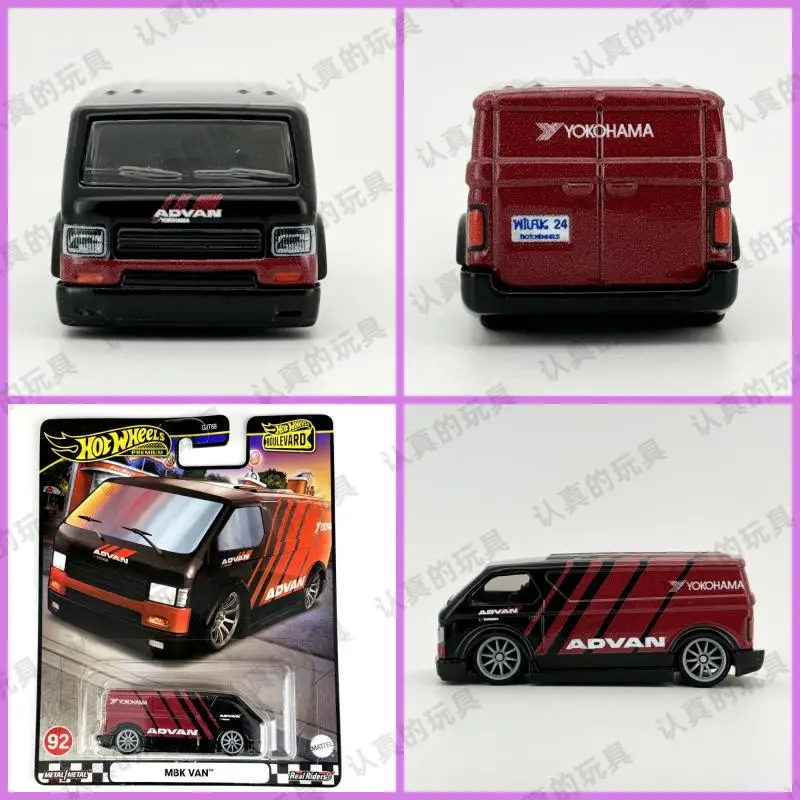 HOT WHEELS YOKOHA MA ADVAN MBK VAN HKS diecast car model