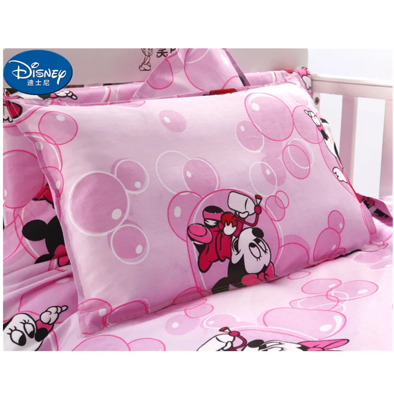 Disney-Capa Almofada Mickey e Minnie para Crianças, Capa Almofada para Bebé Menina, Almofadas Decorativas, Sala de Estar, Casal, 30x50cm