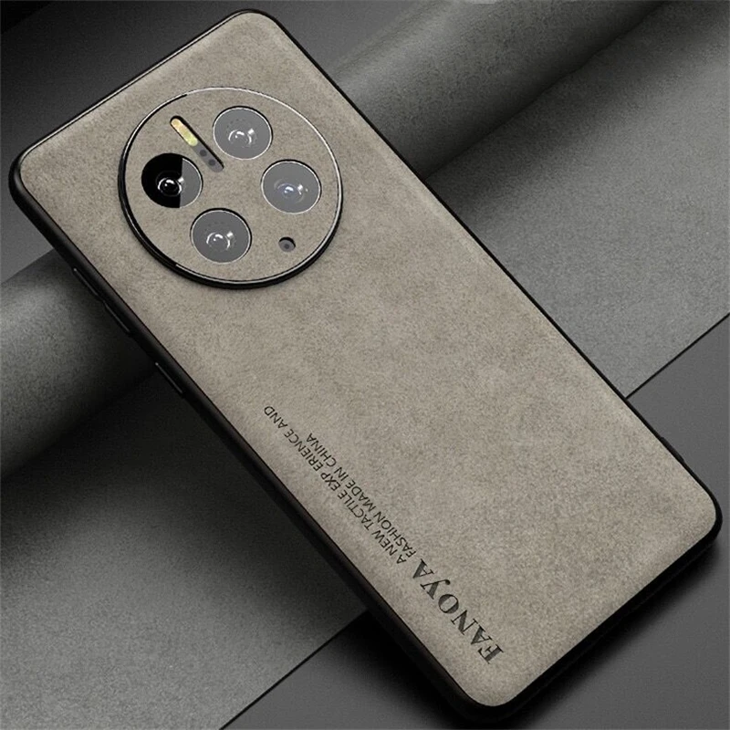 Luxury Phone Case For Huawei Mate 50 Pro Case Stylish Leather Cover For Huawei Mate 40 40Pro 30 20 20X PU Silicone Bumper Mate50