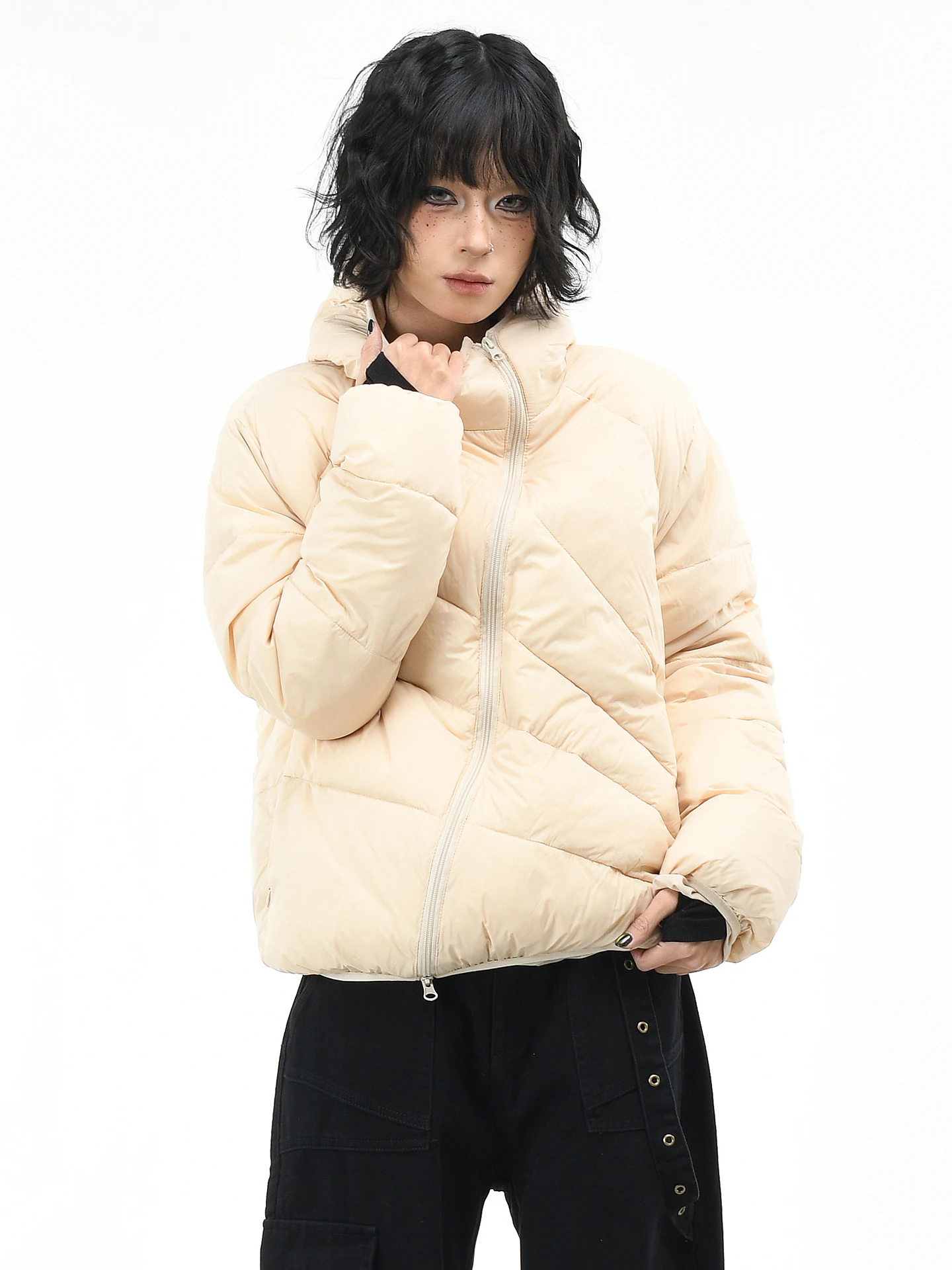 

Оригинальная американская женская пуховая куртка OV: легкая, теплая, повседневная, с капюшоном, на молнии, для зимы