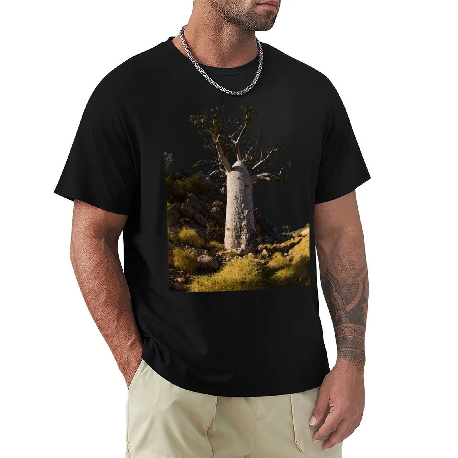 Kimberley Boab Tree T-Shirt Big Size Daily Wear T-Shirt
