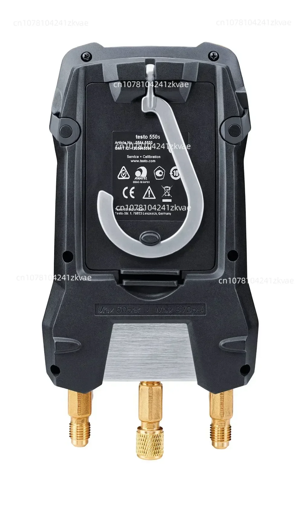 Intelligent Digital Manifold with Bluetooth and Bidirectional Valve Group with Fixed Cable Clamp Temperature Probe 550s