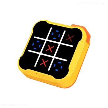 Tic Tac Toe Gra dla dzieci Zabawki elektroniczne Trening pamięci Gra nieskończona Noughts and Crosses Przenośne gry podróżne dla dzieci dorosłych