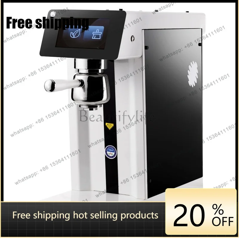 Intelligent commercial fully automatic touchscreen temperature-fixed-temperature dedicated hot beverage heating machine