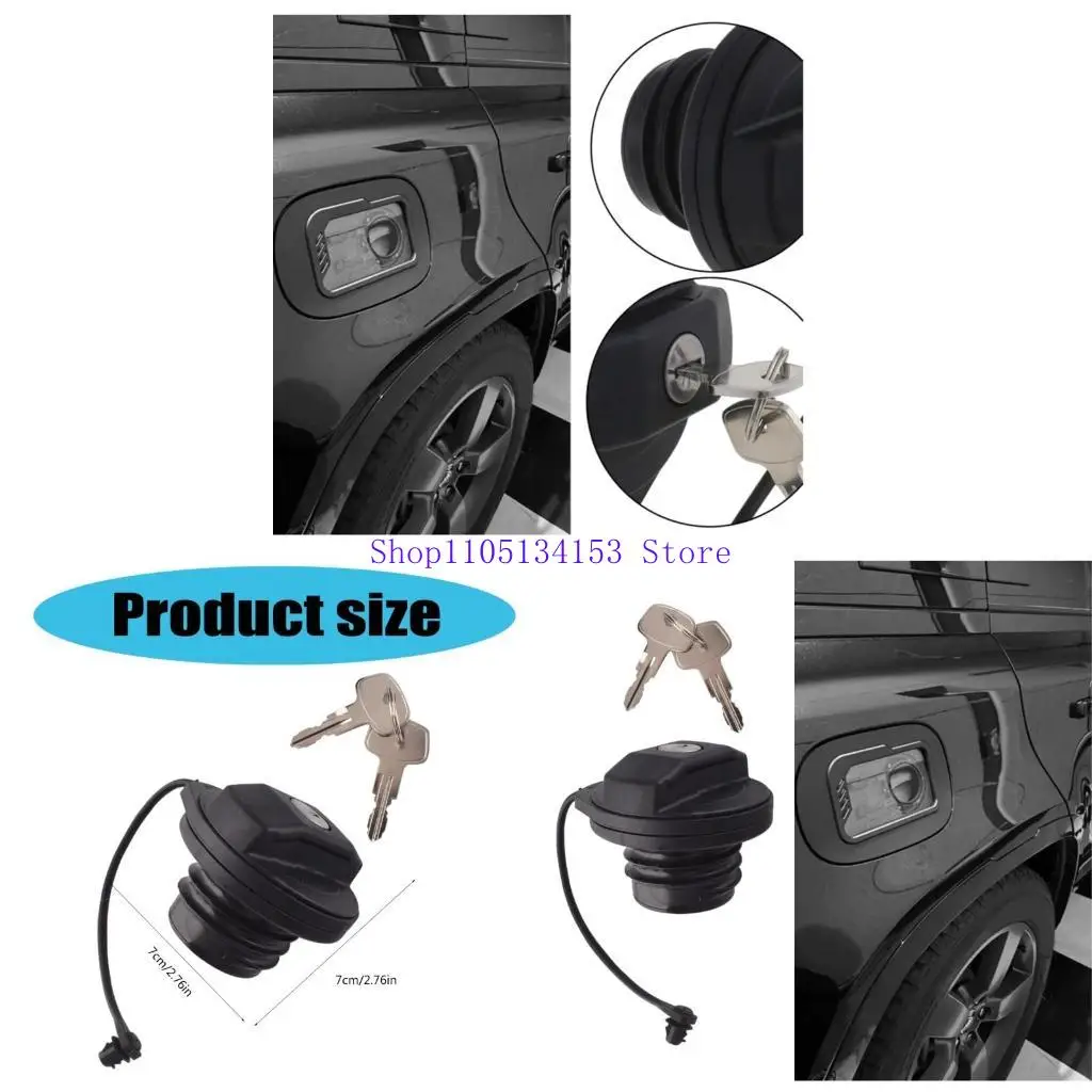 

hg89 Innovative Gas Covers Fuel Caps Corrosion Resistant With Keys Suitable for LR075664 LR032977 Extreme Driving Conditions
