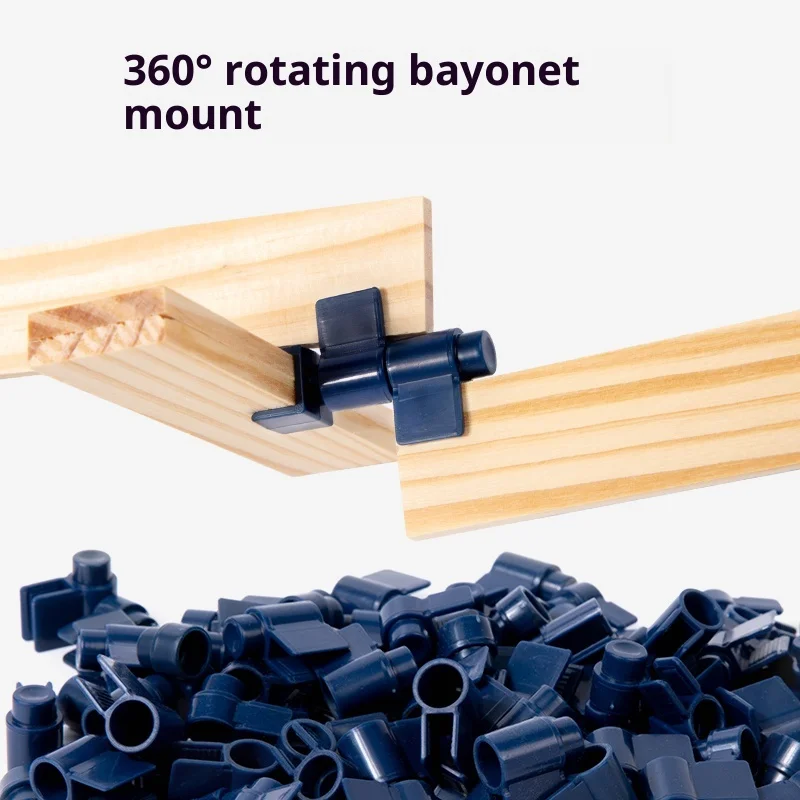 Houten Kapla-blokken met kliksluiting, een educatief en stimulerend bouwspeelgoed voor kinderen, geschikt voor zowel jongens als meisjes.