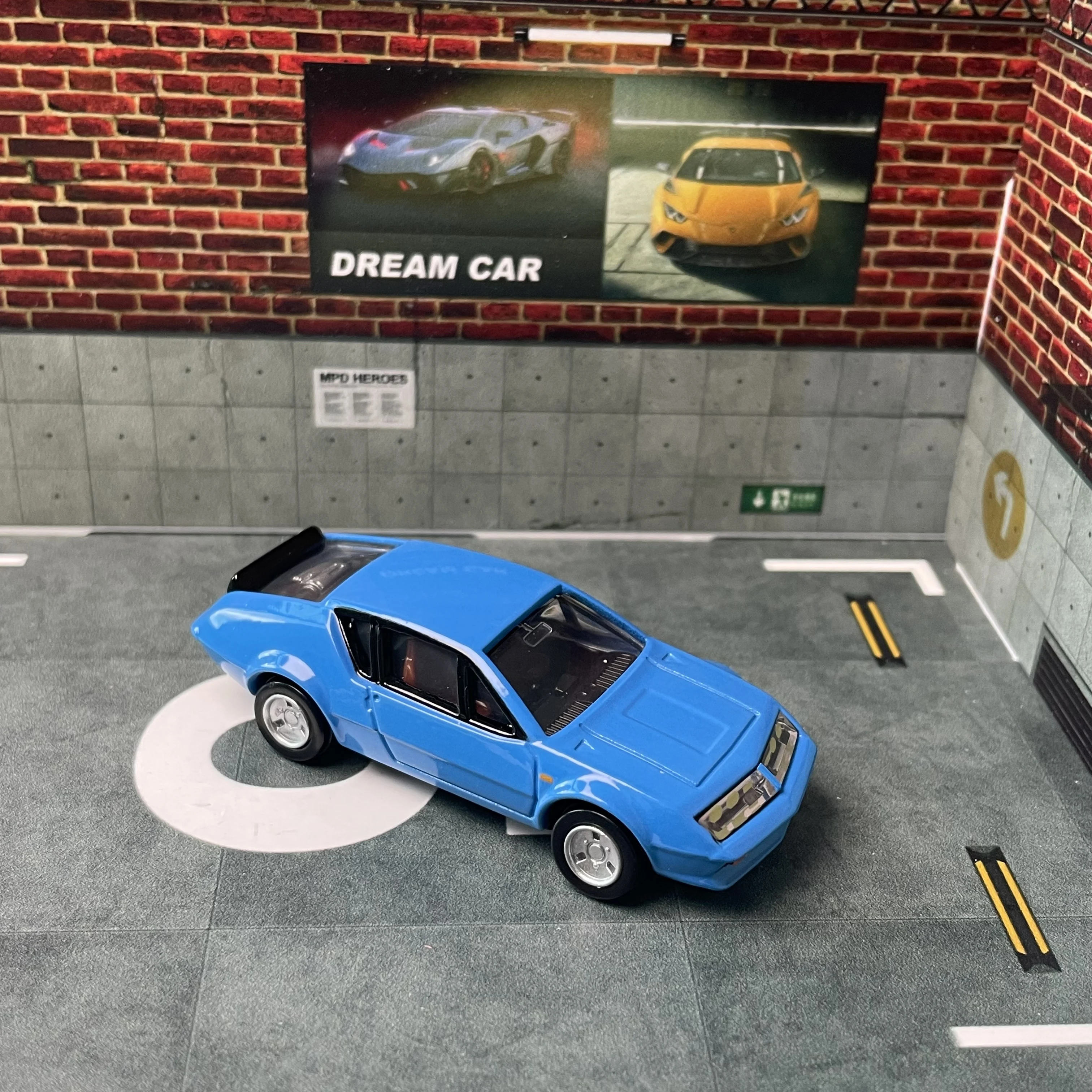 Takara Tomy Tomica Premium Unlimited 08 Rebuild of Evangelion Alpine Renault A310 Misato Katsuragi Alloy Diecast Metal Model