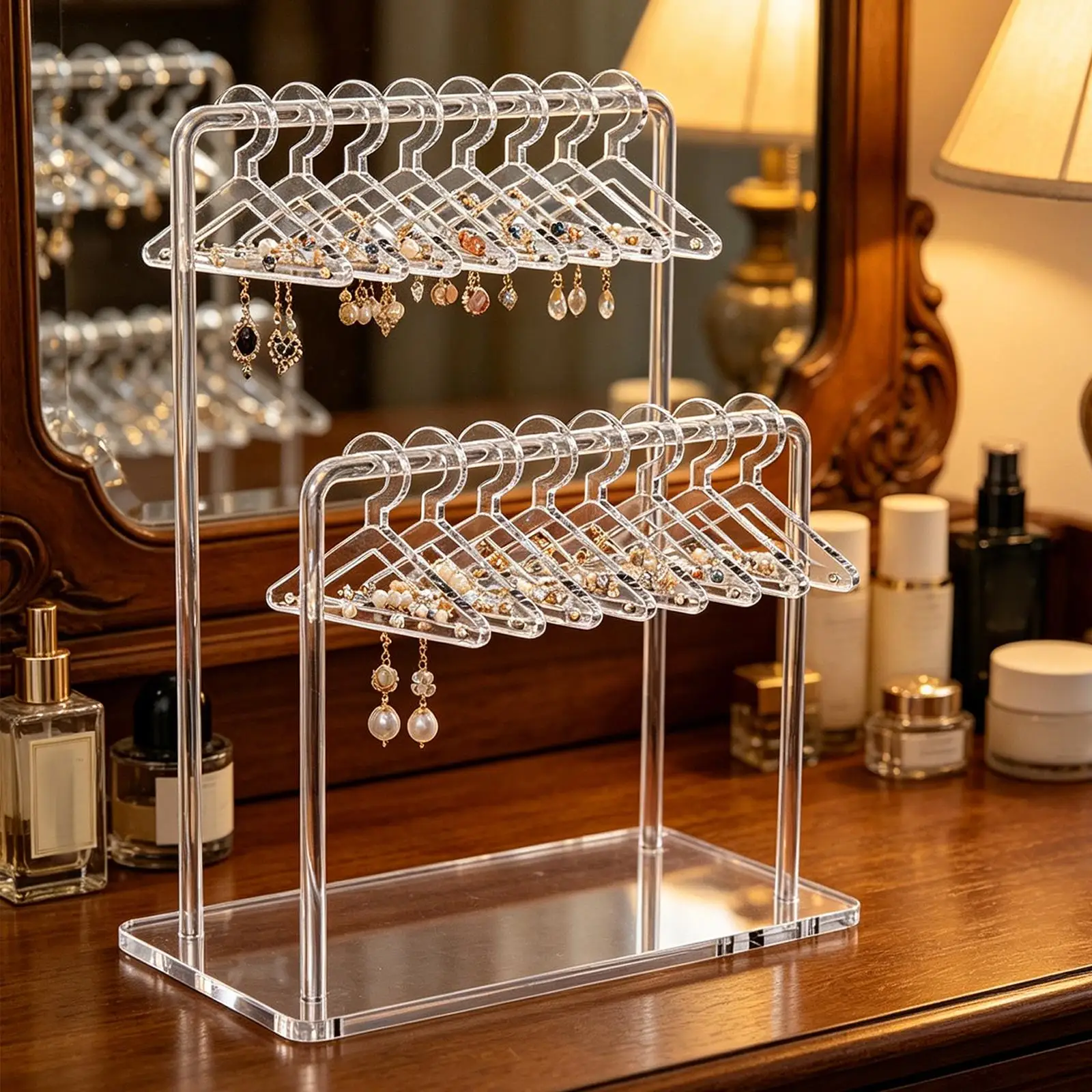 

Подставка для акриловых сережек: Удобный и уникальный органайзер для демонстрации сережек на прилавке, простой в использовании, с повышенной прочностью