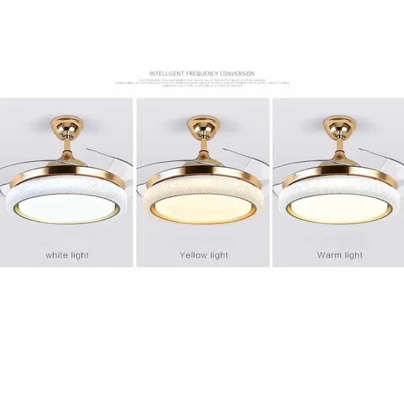 

Nordic Grid Living Room Chandelier Personalized Dining Room Master Bedroom Dali Ceiling Fan Light Luxury Lamps