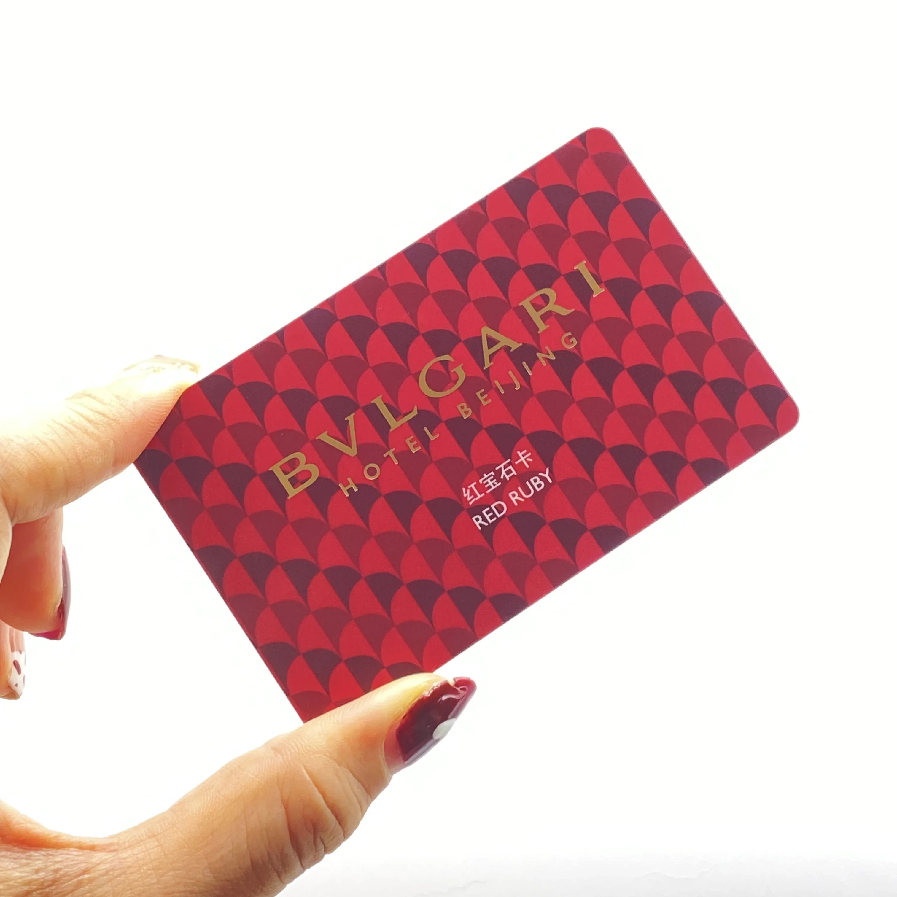 المهنية مع بطاقة الأعمال NFC النافثة للحبر البلاستيكية