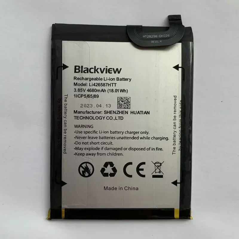 Battery for Blackview A100 Original Batteria 4680mAh Mobile Phone Repair Part