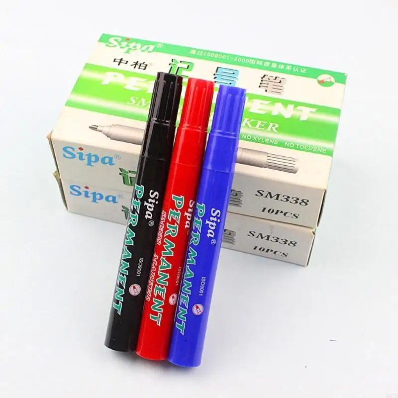 Marqueurs noirs épais multiples