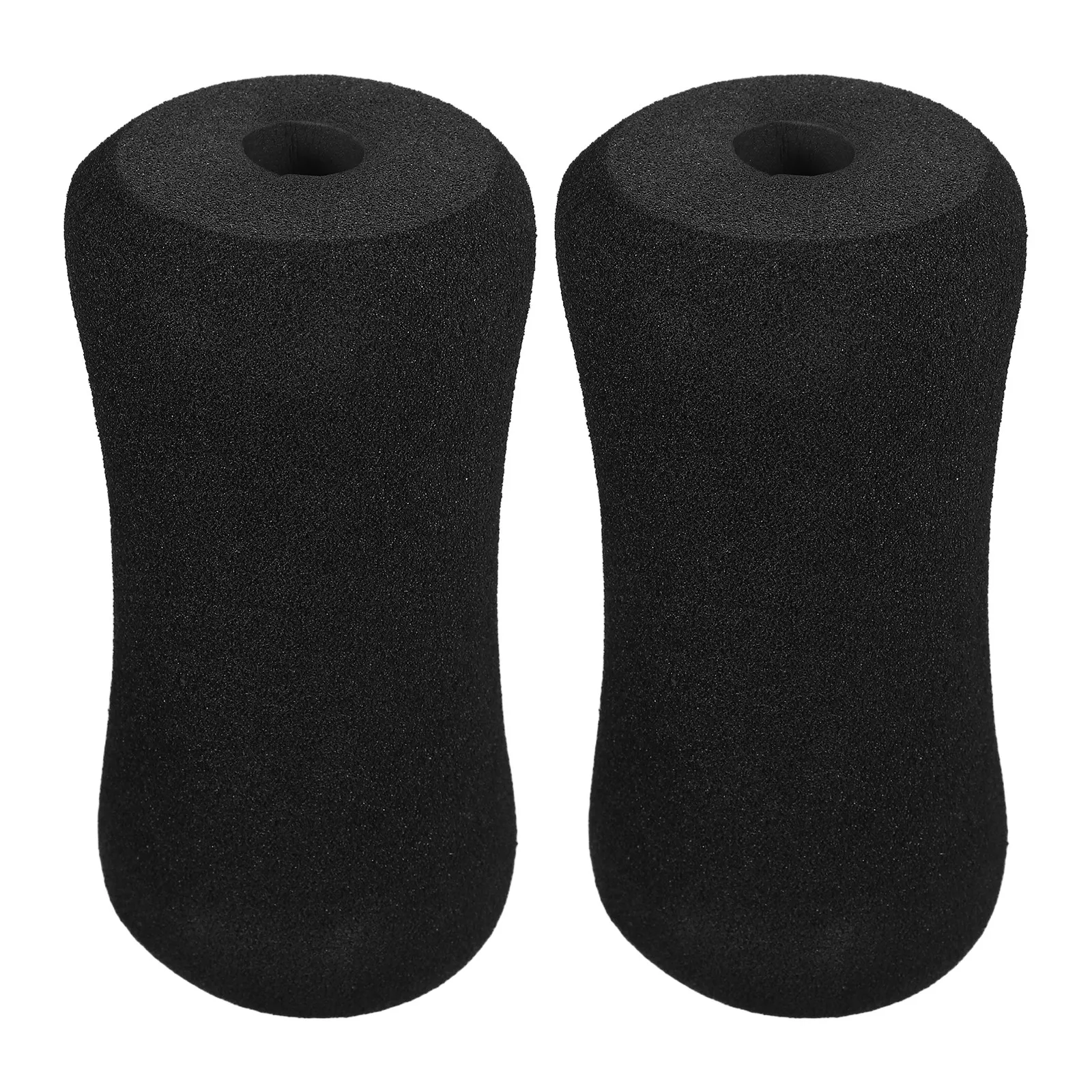 2Pcs Foot Fitness Sponge Grips for Sit-Up Benches Dumbbells Barbells Soft Sponge Handle Sleeves Versatile Exercise Equipment