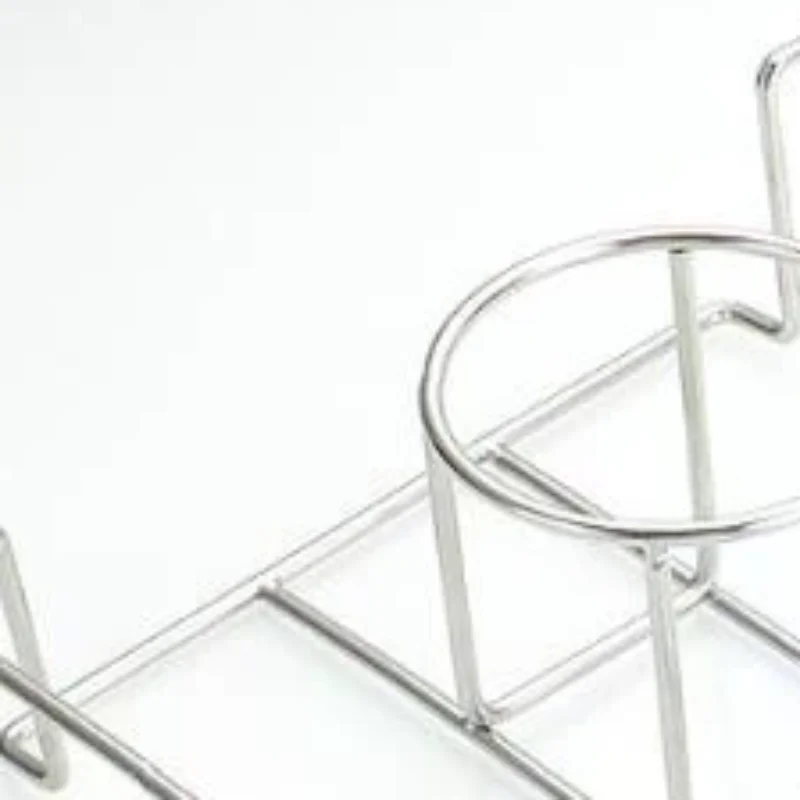 Hot Chicken Roaster Rack Non-stick Food Grade Stainless Steel Vertical Chicken Holder Barbecue Cooking Pans Kitchen Accessories