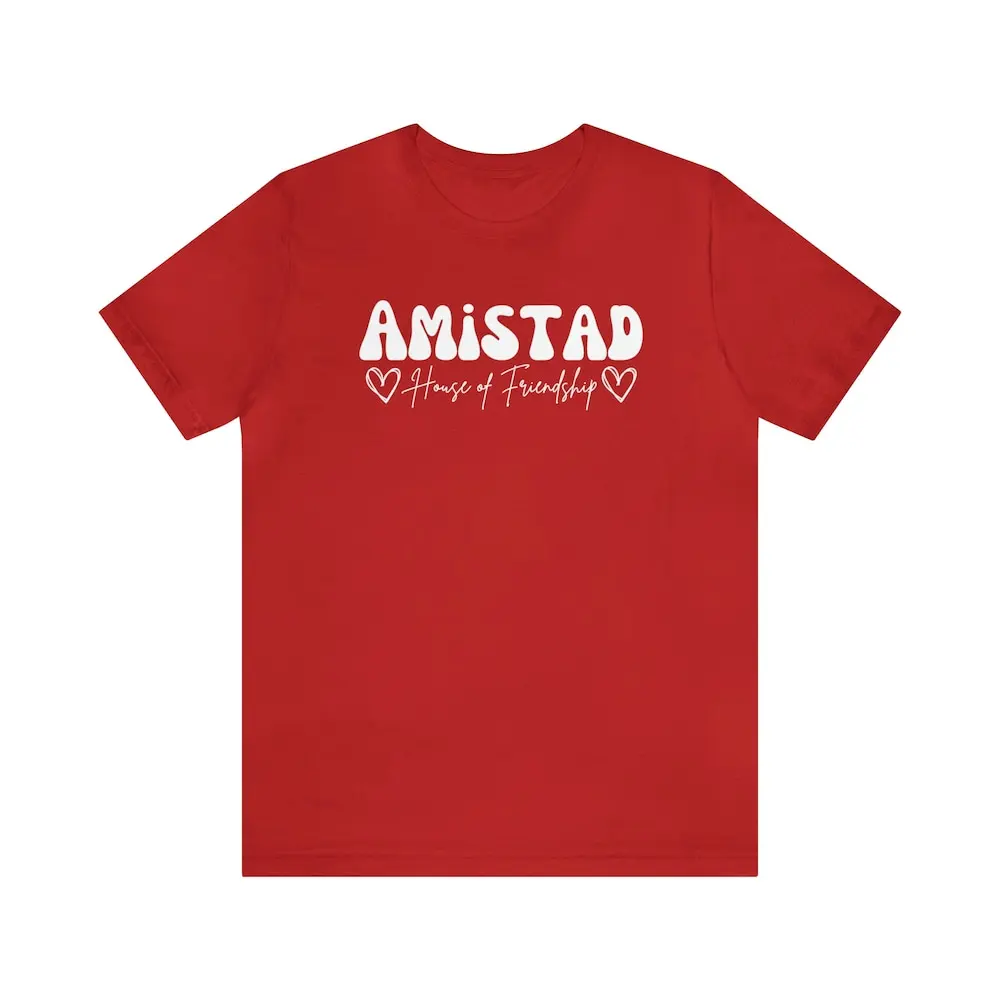 Amistad Red House Camiseta