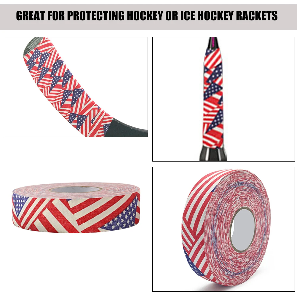 

2 Rolls Hockey Tape 25m 25mm Protector Non Slip Sports Sticker Wear Resistant Adhesive For Racket Sweat Proof Practice