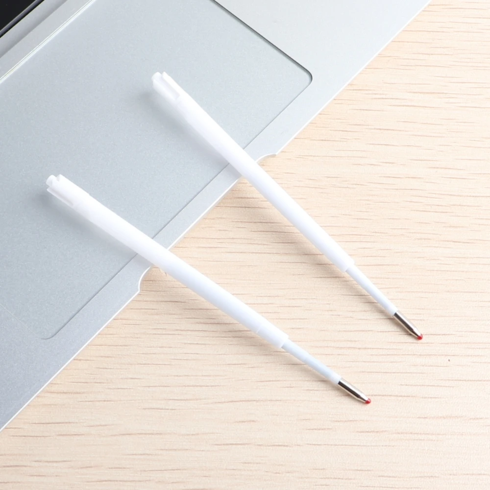 9.9 سنتيمتر طول عبوات أقلام حبر جاف 0.7 مللي متر حبر أسود أزرق مستلزمات الطلاب مكتب الأعمال G 2 عبوات الحبر الأزرق الأسود #4