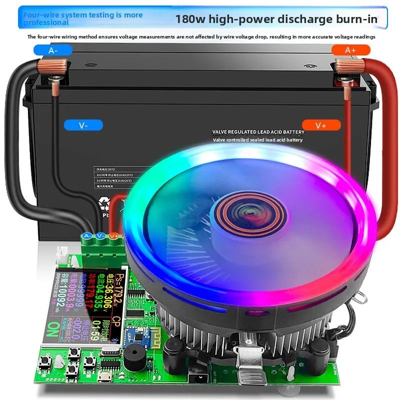DL24 numerical control adjustable constant current discharge load aging detector dc usb voltage and current tester