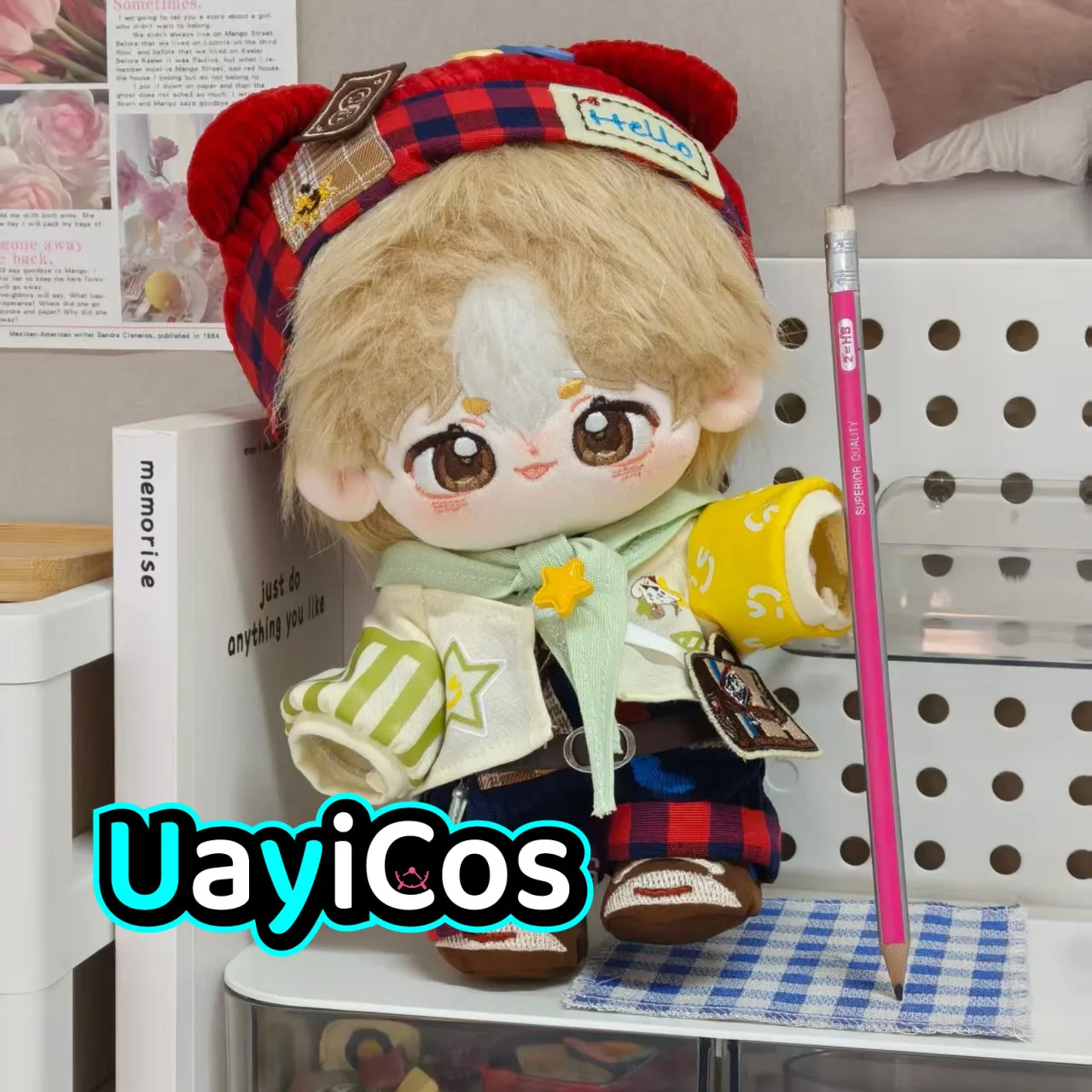 In Stock 20cm Doll Clothes Shirt Coat Jumpsuit Hat Triangle Towel Shoes Costume Suit Doll Anime Game Toy Gifts Cosplay