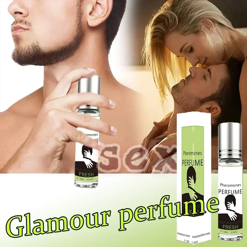 Perfume de feromônio sexual para mulheres, para atrair homens, estimula flertar, parceiro íntimo de longa duração, óleo de perfume corporal portátil