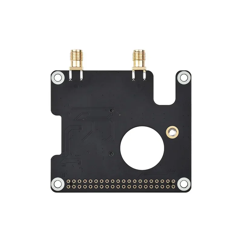 Snowy for Raspberry Pi 5 PCIe to M.2 EKEY Adapter Board Supporting USB Bluetooth Connection HAT and Standard M.2 Devices
