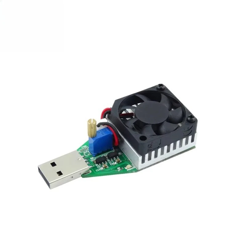 Constant Current Electronic Load Tester 15W Adjustable Discharge Battery Load Meter With USB Interface For IndustrialBatteryTest