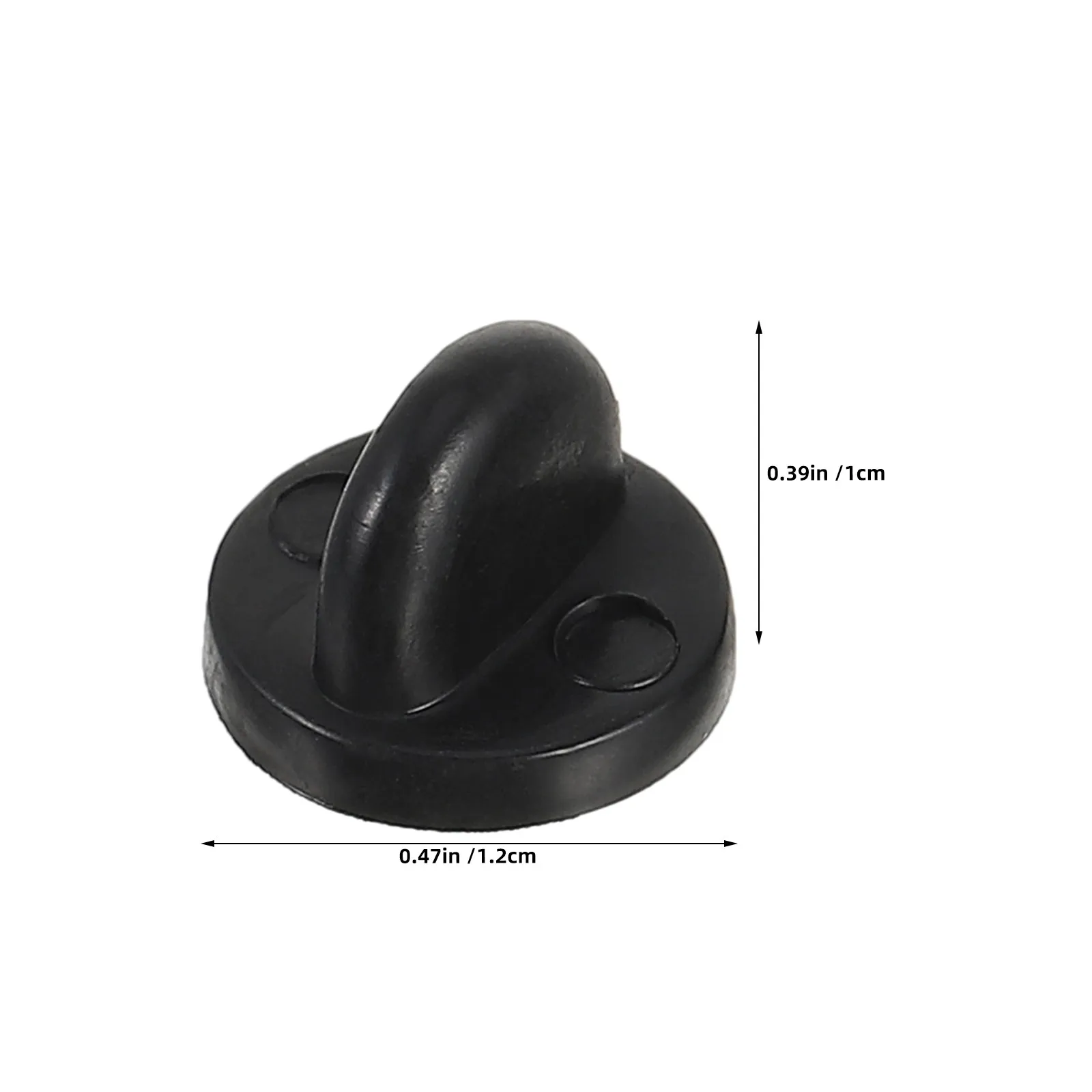 150Pcs Uniform Accessories Black Plastic Butterfly Clutch Pin Backings Secure Locking Badge Pin Holders for Caps Lapel