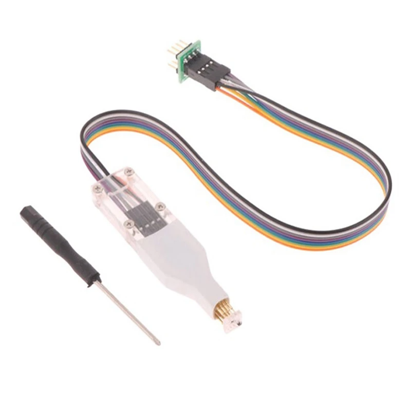 DN-1Pcs Sop8 Chip Download Burn Write Probe Spring Needle Flash Eeprom Chip Burner Cable