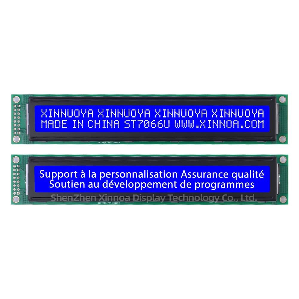 LCM Module 5 V/3.3 V 2X40 Met Meerdere Woordbibliotheken 16PIN ST7066U BTN Zwarte Film Europese 4002A LCD Karakter Dot Matrix Scherm