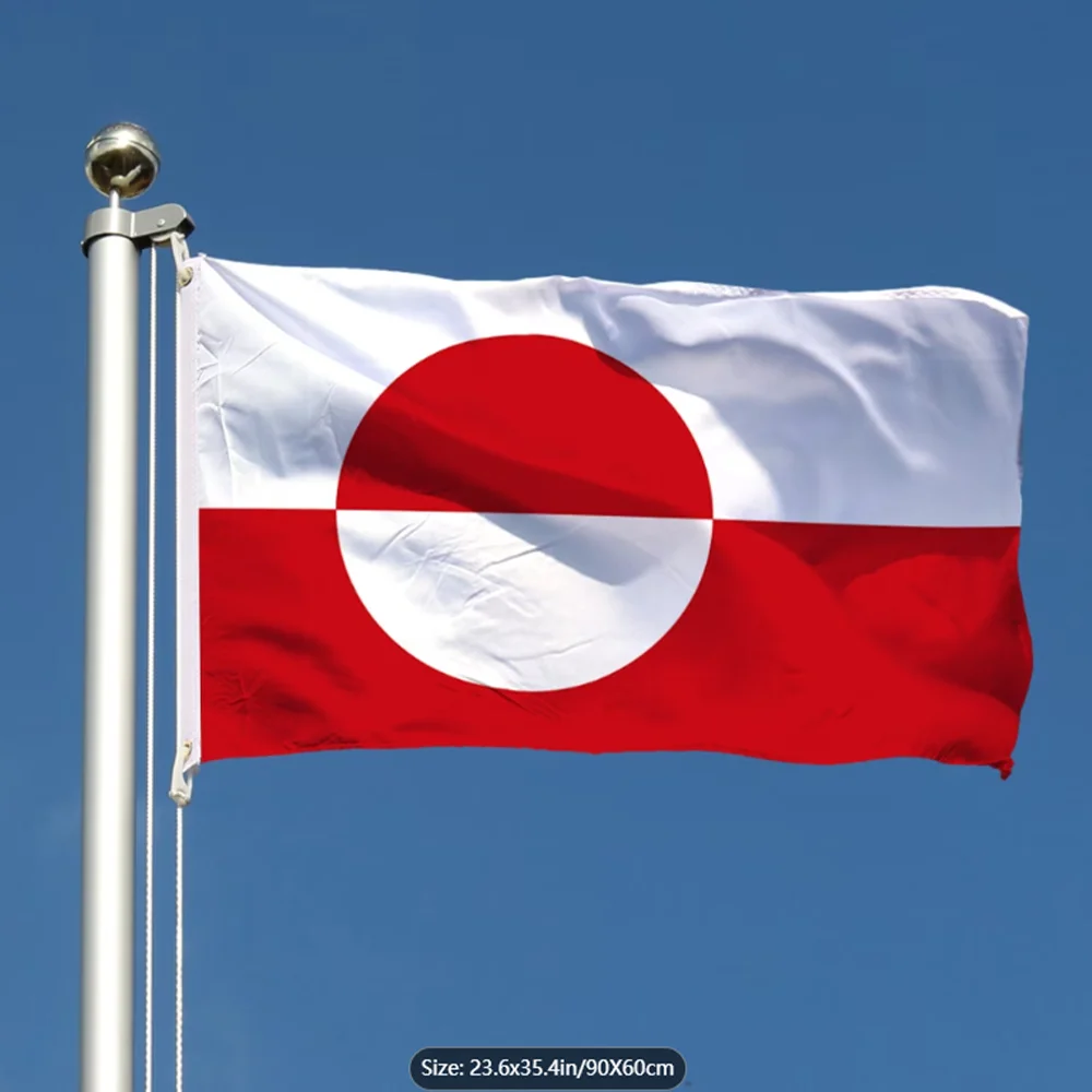 Greenland Flag,Denmark Greenland, Outdoor Decoration, Yard Decoration,Garden Decoration