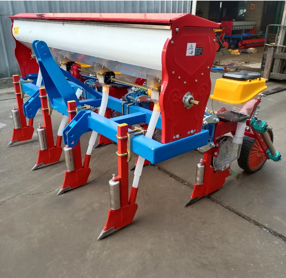 China High Efficiency Corn Planter With Fertilizer Corn Precise Seeder Maize 3 4 5 6 8 Row Corn Planter