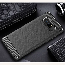 For Samsung Note 8 Case Note 9 Case Silicon Carbon Cover For Samsung Note 9 Case For Galaxy Note 8 Case S8 S9 S10 Plus Lite S10E