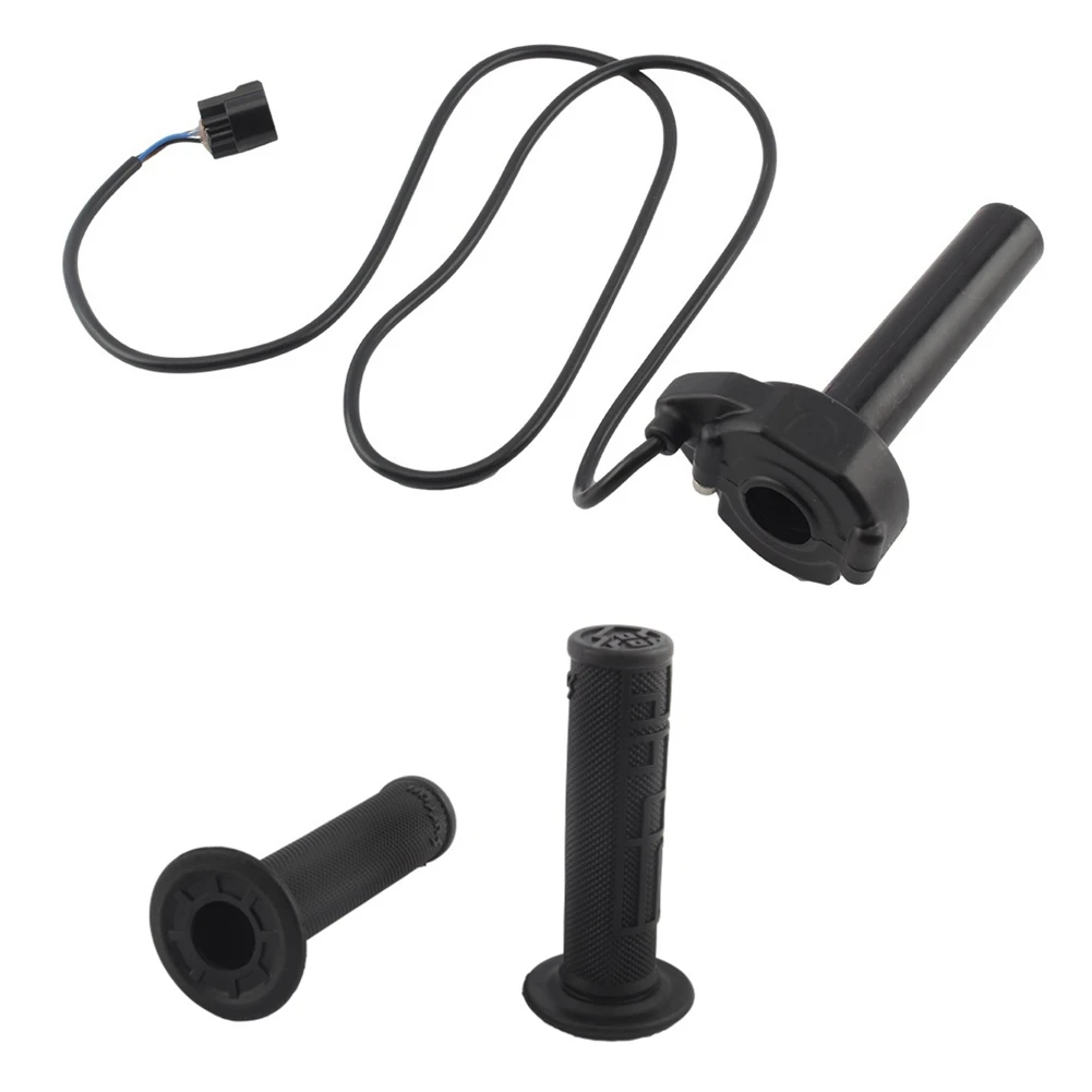 

Plain Throttle Tube Assembly With Rubber Handlebar Grips For Sur Ron Light Bee X/S Electric Dirt Bike Part