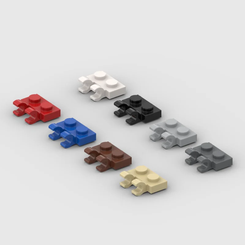 

*Plate 1X2 W/Holder, Vertical* 60470 50pcs DIY enlighten block bricks,Compatible With Other Assembles Particles