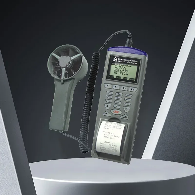AZ9871, handheld anemometer, , multi-function impeller, anemometer