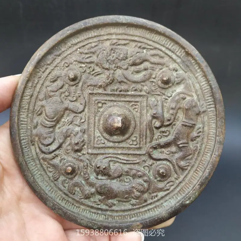 

Collection of Bronze Ware: Brass Imitation Bronze, Four Beasts, Bronze Mirrors, Ancient Mirrors, Old Goods, Old Items