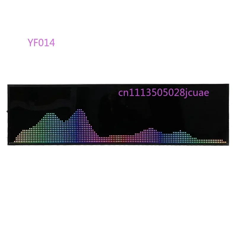 Professional RGB Music Rhythm Sound Activated Spectrum Light Pickup Lamp for Desktop Atmosphere Decoration