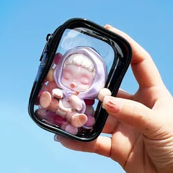 PVC Sealing Doll Bag Necklace Bracelet Mini Zip Lock Transparent Thick Bag Ring Collect Storage Holder Dustproof Decor Bag