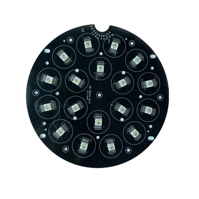 18x1 2w listwa świetlna Led 6 in1 RGBWAUV kolor 24V DIY lampa Par Led części zamienne do naprawy 194*194mm