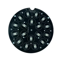 18x1 2w listwa świetlna Led 6 in1 RGBWAUV kolor 24V DIY lampa Par Led części zamienne do naprawy 194*194mm