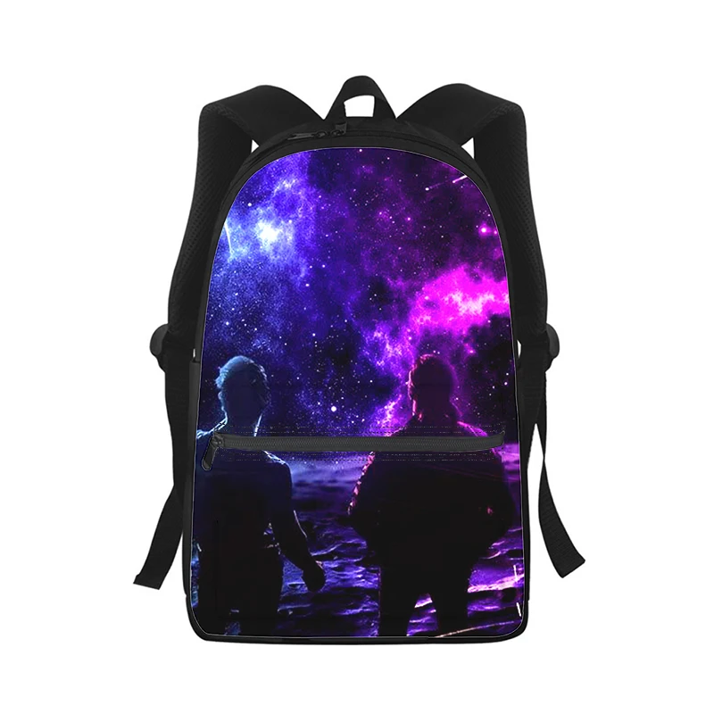 PNL-Mochila de Impressão 3D Hip Hop Rapper para Homens e Mulheres, Bolsa Escolar Estudante, Bolsa para Laptop, Bolsa de Ombro, Viagem, Crianças, Moda