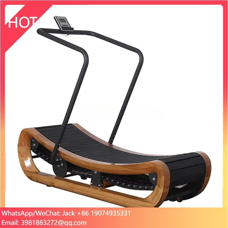 

Air Runner Non-Motorized Unpowered Woodway Curved Treadmill with Fast Speed Treadmill Sports multifunctional Treadmill