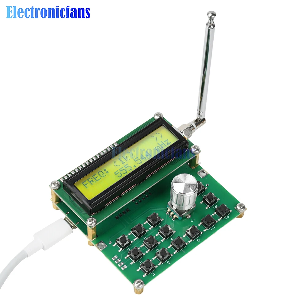 DC 4.5V-5.5V 35MHz-4400MHz RF Signal Generator Adf4351 Signal Source Module Type C