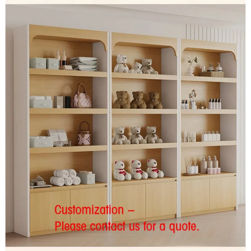 custom.Elegant Cosmetics Multi-layer Shelf Products Beauty Salons, Nail Displays, and Pet Skincare Storage Rack