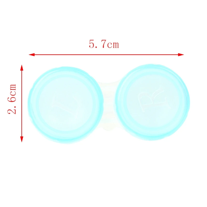 Lens Box Mini Random Plastic Soaking Portable Travel Contact Storage Case Holder New Dropship