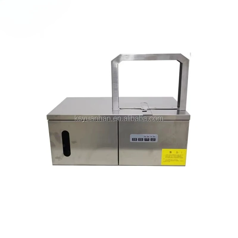 Machine for Banknote Money Cash Binding Paper Strap OPP Tape Banding